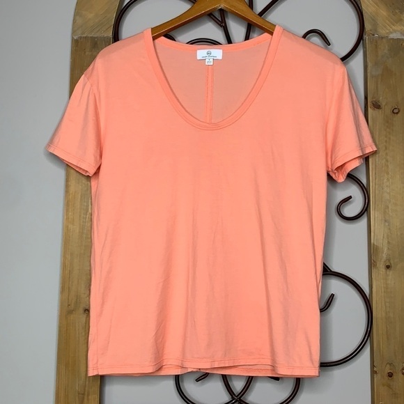 AG Adriano Goldschmied Scoop Neck Tee NWOT - Picture 1 of 5